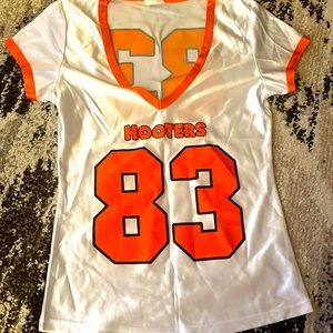 Hooters football jersey. Size medium. Never worn.